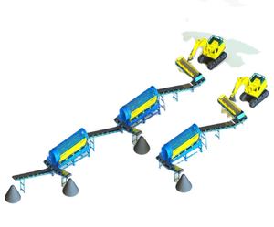 Maquinaria de tratamiento de residuos sólidos con engranaje de motor Motor Bomba Cojinete Construcción de acero dulce 7.5KW Potencia para una gestión eficiente - Product Image 3