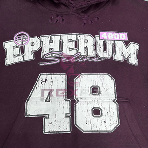 Superior Quality Customized Logo Zipper Distressed Hoodie <b>Rhinestone</b> Zip up <b>Jacket</b> Acid Wash Men Fleece Streetwear Hoodie - Product Image 2