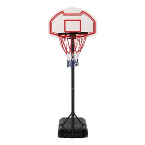 LX B03 Canestro da Basket Portatile e Rimovibile per Giovani, Resistente per Uso Interno ed Esterno, con Rete e Tabellone in PE, Ideale per la Spiaggia - Product Image 1