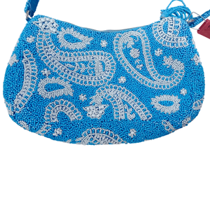Sac à main en coton de qualité supérieure, fait main, orné de perles, pour femmes, avec broderie élégante faite à la main, au meilleur prix - Product Image 5