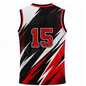 Servicio OEM, Camisetas de Baloncesto sin Mangas, Ropa Deportiva Transpirable de Poliéster, Camisetas de Equipo al por Mayor, Suministro de Camisetas de Baloncesto - Product Image 2