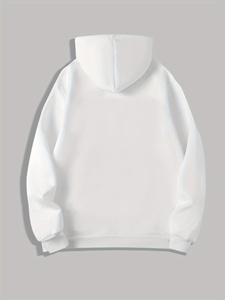 Sweat-shirt à capuche oversize en coton épais délavé à l'acide, streetwear premium pour homme, logo personnalisé, mode décontractée, hiver automne - Product Image 5