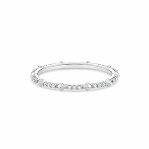 925 Sterling <b>Silver</b> Moissanite Ring 10K Yellow Gold Plated Eternity <b>Band</b> for Women <b>Wedding</b> Party Jewelry - Product Image 4