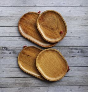 Lameterartz – service décoratif en bois de pin naturel avec cuillère, plateau fait à la main, bol en bois indien, offre spéciale - Product Image 2