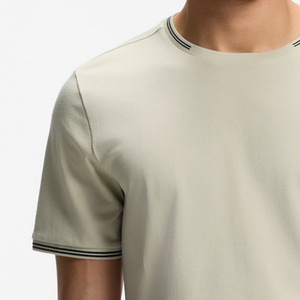 Solid Color With Trendy Design And Custom <b>Logo</b> Design Comfortable And Relaxed Fit Men Tee Ahirt With Customizable <b>Logo</b> Designing - Product Image 3