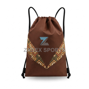 ZABEX SPORTS Custom Waterproof Oxford Softback <b>Drawstring</b> Sports <b>Backpack</b> 20-38L Unisex Fashion Made in Pakistan - Product Image 2