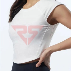 New Fashion <b>Women</b> Crop <b>Top</b> Wholesale <b>Women</b> Workout Crop <b>Top</b> For Sale <b>Women</b> Crop <b>Top</b> T-Shirts - Product Image 6