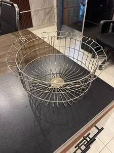 Panier de rangement pour fruits en fil métallique, organisateur de comptoir de cuisine moderne, bol décoratif, support pour fruits, bac de rangement pour légumes - Product Image 2