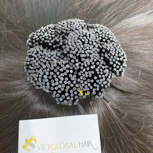 I Tips Keratin Tips Femme Extensions de Cheveux Humains Raw Vietnamiens Bundles Ombre Blond Couleur 60 613 Prix de gros - Product Image 5