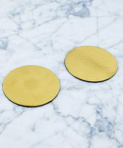 Juego de posavasos metálicos hechos a mano de primera calidad para mesa de comedor, resistentes al calor, para hoteles y restaurantes - Product Image 5