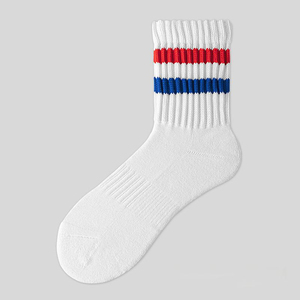 Calcetines de Baloncesto Térmicos Transpirables al por Mayor para Hombre, Calcetines Deportivos de Poliéster con Diseño de Letras a la Moda, Equipación Personalizada para Equipos - Product Image 2