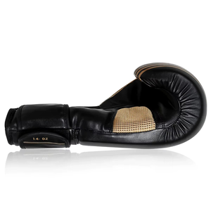 Gants de boxe noirs personnalisés de haute qualité OEM ODM, confortables pour l'entraînement et le sparring, nouvelle arrivée, best-seller - Product Image 5