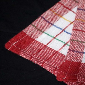 100% Toalla de cocina tejida de algodón Diseño a cuadros Suave de secado rápido al mejor precio en India - Product Image 6