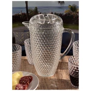 Brocca per acqua in plastica infrangibile con BPA beccuccio per bevande o succhi di frutta - Product Image 2