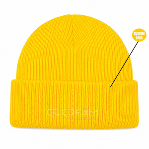 Gorros de Punto Personalizados Cosh International, Unisex, para Invierno, sin Dobladillo, con Bordado de Logotipo Personalizado, Gorra Deportiva con Dobladillo - Product Image 1