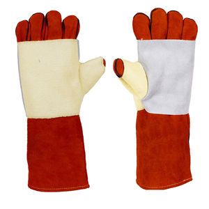 Guantes de Soldadura de Material Personalizado de Primera Calidad, Resistentes al Calor, para Trabajos con Metales, Duraderos, Antideslizantes para Pantallas - Product Image 2