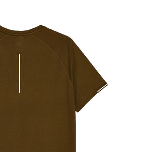 T-shirt en coton 180g personnalisé OEM, couleur unie, impression sérigraphique, T-shirt homme surdimensionné, T-shirt vierge pour impression. - Product Image 5