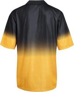 High GSM 100% <b>Polyester</b> Sport Mesh Jersey-Heat-Transfer Printed Rugby Team Uniform <b>Shirt</b>-Breathable Quick Dry Eco-Friendly - Product Image 2