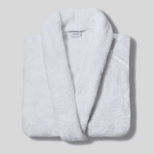 Albornoz con cuello chal y juego de toallas Nesta Sports, 100% algodón de rizo, albornoz de lujo para spa y hotel - Product Image 4