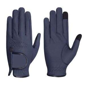 Manufacturer's New Arrival Custom Design Equestrian <b>Gloves</b> for Adults All <b>Types</b> of Horse Riding Made of High Quality Leather - Product Image 1