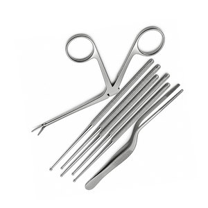 Juego de 7 Instrumentos ORL de Acero Inoxidable Alemán Reutilizables Manuales con Certificación CE, de Alta Calidad, con Raspador Nasal Fomon de Doble Extremo, Garantía de 2 Años - Product Image 5