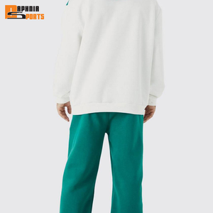 Conjunto Deportivo Informal de Alta Calidad con Logotipo Personalizado, Pantalones Deportivos de Algodón y Sudadera con Capucha de Dos Tonos, Unisex para Hombre - Product Image 3