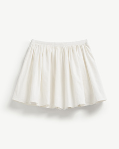Minifalda Casual de Alta Calidad para Mujer, Corte en A, Diseño Sólido, Tejido de Algodón, Antiarrugas, Secado Rápido, Cintura Natural, para Todas las Temporadas - Product Image 2