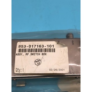 LAM 853-017163-101 ชุดประกอบกล่องสวิตช์ RF - อุปกรณ์และอะไหล่เซมิคอนดักเตอร์ระดับโลกที่เชื่อถือได้ - Product Image 1