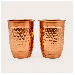 Factory Price Pure <b>Copper</b> Hammered Tumbler Set Drinking Water Glass for Health Eco-Friendly Handcrafted <b>Copper</b> <b>Cup</b> for Hotels - Product Image 1