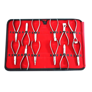 Kit de 12 Piezas de Pinzas para Extracción Dental, Pinzas Quirúrgicas para Extracción de Dientes en Adultos, Herramientas Dentales - Product Image 1