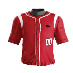 Uniforme de béisbol transpirable de primera calidad para hombre, ajuste cómodo, tela ligera, ropa para entrenamiento y juego en equipo - Product Image 4
