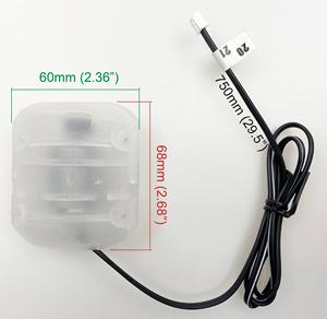 Juego de Masajeador Inflable con Vibración AKEE para Mercedes Benz Sprinter Van |   Asiento Universal para Automóvil de 12V/24V |   Material de PVC - Product Image 5