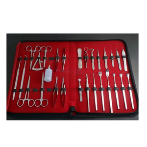 Juego de 28 Instrumentos de Cirugía Menor de Párpados y Ginecología, de Acero Inoxidable, Kit Manual, Certificado CE, Cumple con MOL - Product Image 3