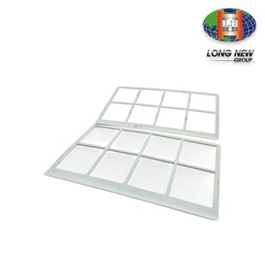 Componentes Plásticos Moldeados a Medida LONGNEW OEM para Piezas de Hardware de Computadora de Escritorio, Marco de Filtro para Aspiradora, Hecho en Taiwán - Product Image 2
