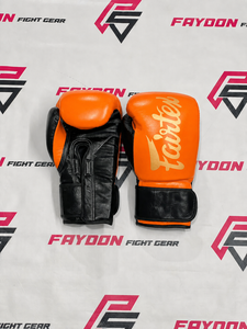 ถุงมือชกมวยไทย Fairtex คุณภาพสูง หนังแท้ สำหรับฝึกซ้อม MMA ออกแบบโลโก้ได้ น้ำหนักเบา ปรับขนาดได้ - Product Image 4