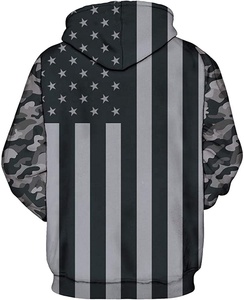 Sudadera con capucha personalizada para hombre y mujer, prenda deportiva unisex con estampado 3D y bolsillos grandes - Product Image 2
