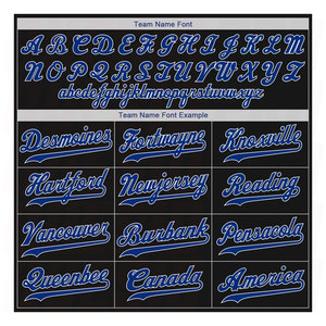 Maillot de baseball personnalisé noir et rouge royal authentique – Uniforme d'équipe premium personnalisé avec logo, nom et numéro du joueur – Respirant - Product Image 5