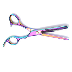 Professional Hair Cutting Pet <b>Scissors</b> Premium Stainless Steel Grooming Shears <b>Dogs</b> and Cats Haircut and Thinning Multi Color - Product Image 6