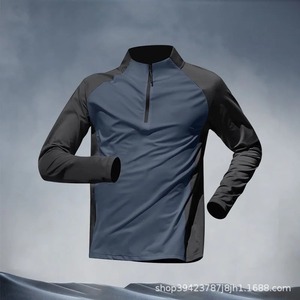 Conjunto Deportivo para Hombre, Otoño Invierno, Secado Rápido, 100% Poliéster, Traje de Entrenamiento Profesional, Ciclismo al Aire Libre, Patrón 3D - Product Image 4