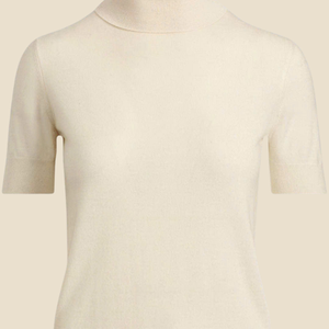 Sudadera de lana de algodón pesado personalizada de alta calidad para mujer Sudadera de cuello simulado de gran tamaño con hombros caídos bordados - Product Image 2