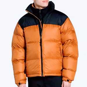 Best Quality Customized Puffer Hoodie and <b>Jacket</b> for Men and Women Stand Collar Winter Season Accessory - Product Image 4