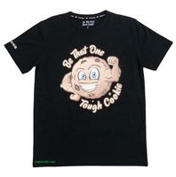 T-shirt Homme Personnalisé 100% Coton Col Rond Manches Courtes Coupe Classique Lettres Imprimées sur le Devant Respirant Anti-Boulochage – Grande Vente