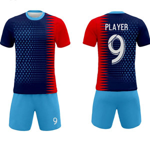 Uniforme de football unisexe personnalisé, impression par sublimation, logo et couleur personnalisés, dernier design, uniforme de football pour adultes - Product Image 3