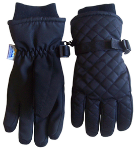 Gants de ski imperméables à doigts entiers avec logo personnalisé, isolés thermiquement, paume antidérapante, gants de snowboard d'hiver en polyester pour hommes et femmes - Product Image 5
