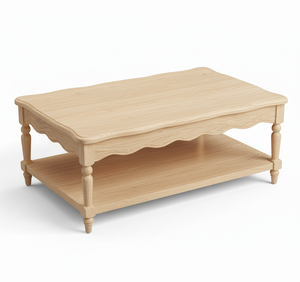 Mesa de Centro Moderna para Sala de Estar, Ecológica, Plegable, de Madera Maciza de Acacia, Fabricación OEM/ODM, Calidad de Exportación - Product Image 3