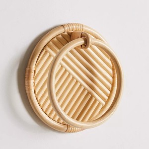 Premium quality rattan towel <b>rails</b> handcrafted bath towels <b>rail</b> natural <b>wall</b> mounted hangers - Product Image 6