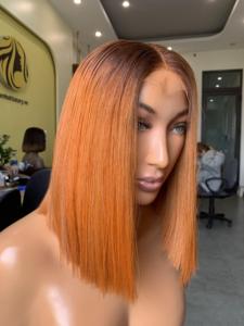 Perruques en cheveux vierges Remy du Vietnam, lisses et soyeuses, marque VNHL, pour femmes noires, avec dentelle HD, vente en gros, quantité en vrac, cheveux individuels - Product Image 4