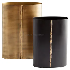 Premium Luxury Digital Chrome Plated Handmade Textured Eco-Friendly American Classic Design Custom Pattern <b>Flower</b> Vase for - Product Image 1