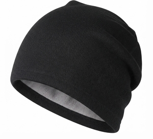 Charr Industries – Bonnets tricotés unisexes vintage en polyester jacquard, avec logo personnalisé, impression par sublimation phosphorescente - Product Image 6
