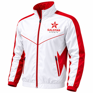 New Trending Fashionable Long Sleeve Custom Design Men <b>Windbreaker</b> Jacket Men Wear New Style <b>Windbreaker</b> Jacket High Demand - Product Image 1